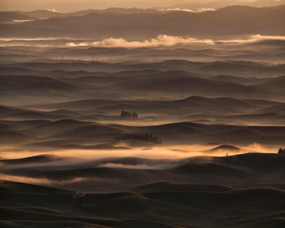 Misty sunrise at Palouse