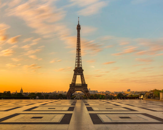 Golden Hour over the Eiffel Tower