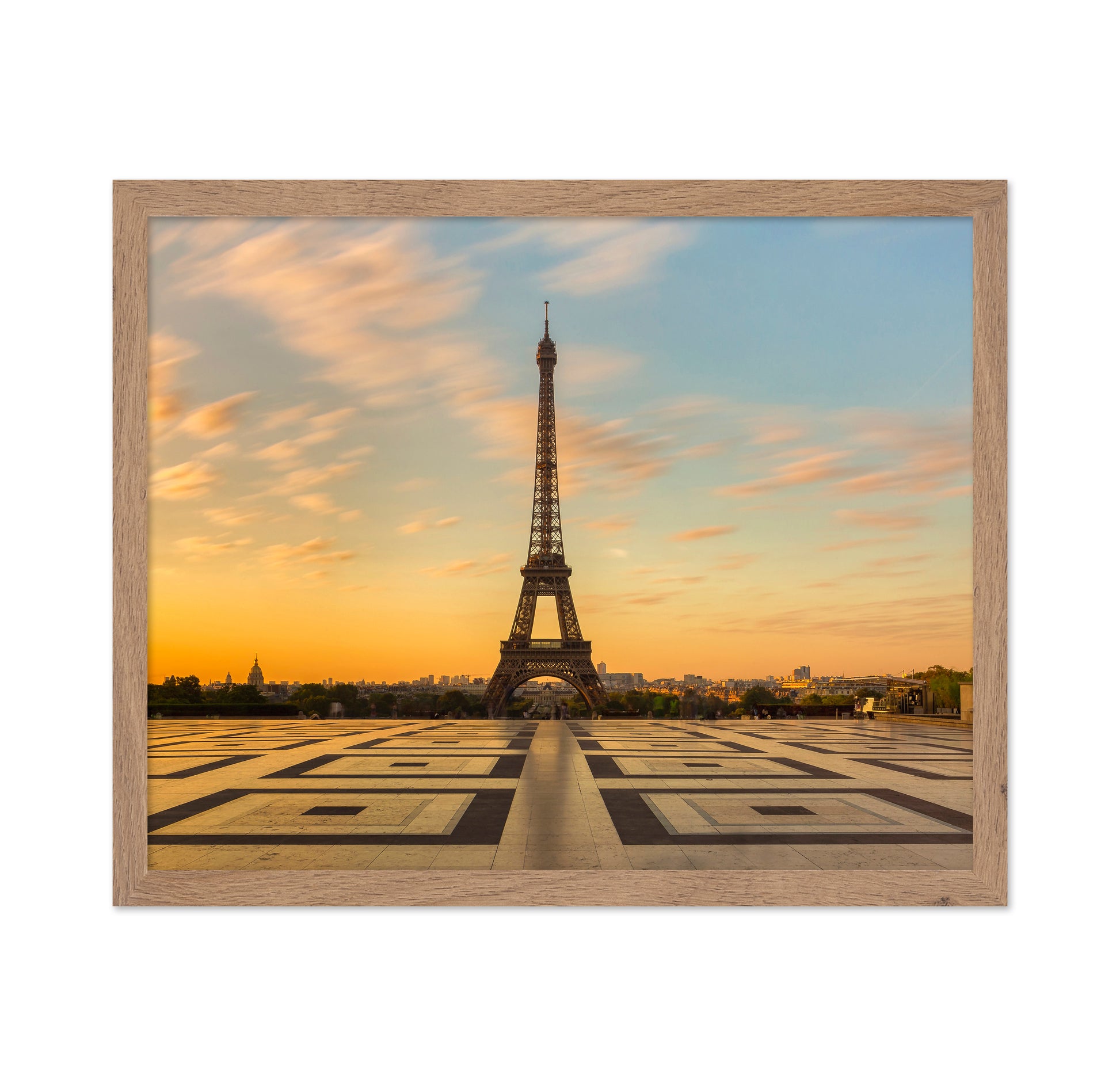 Golden Hour over the Eiffel Tower