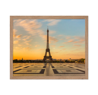 Golden Hour over the Eiffel Tower