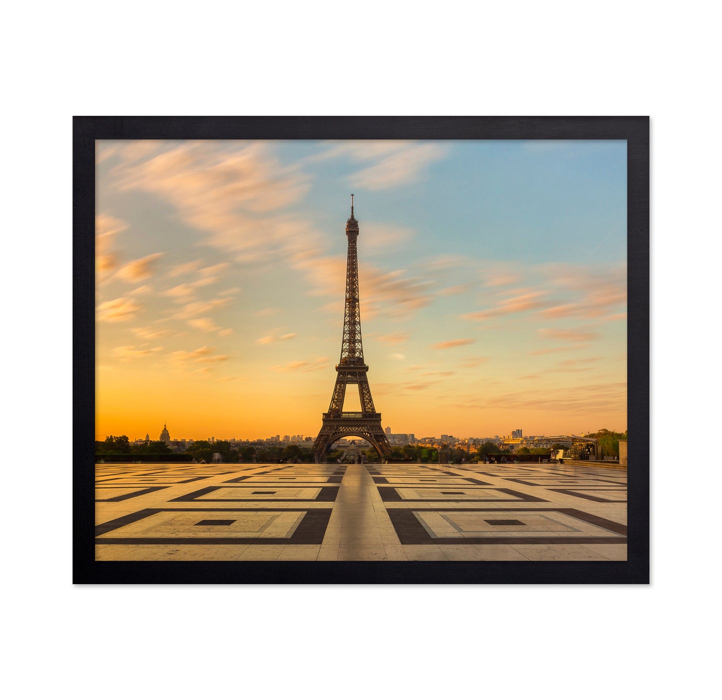 Golden Hour over the Eiffel Tower