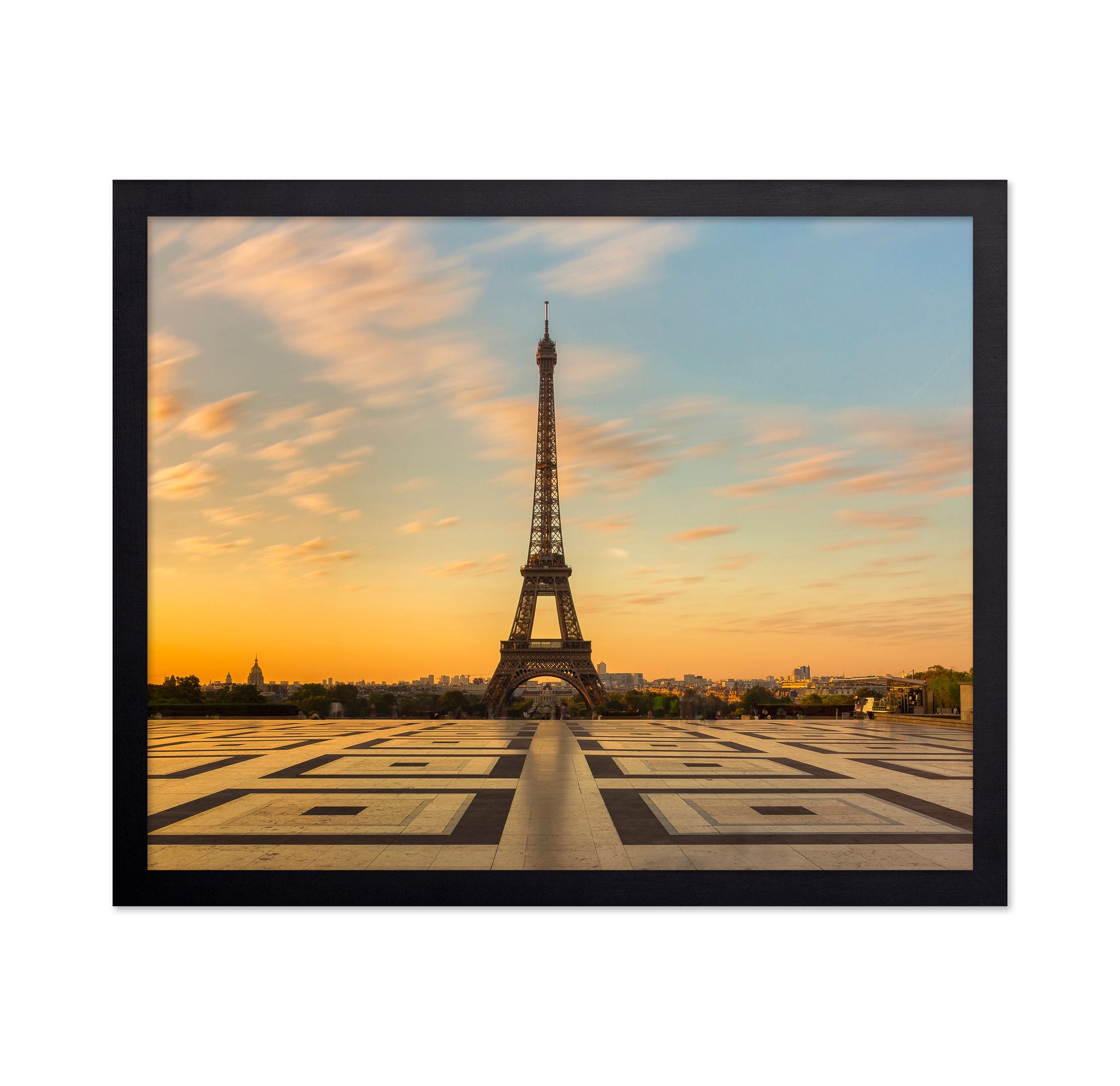 Golden Hour over the Eiffel Tower