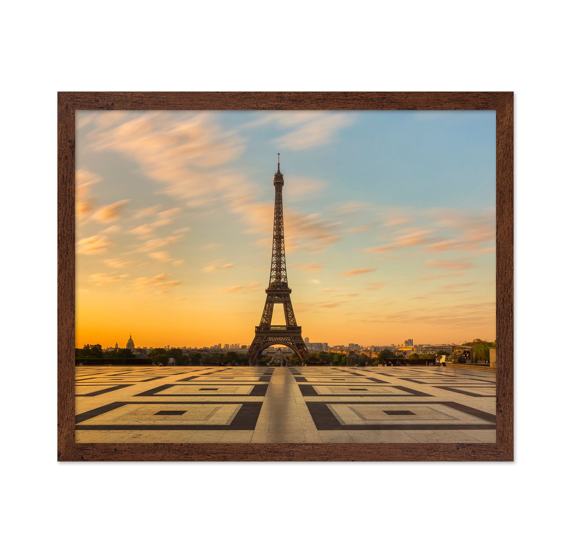 Golden Hour over the Eiffel Tower