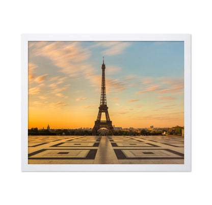 Golden Hour over the Eiffel Tower