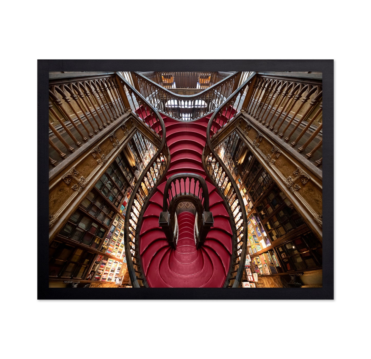 Porto Livraria Lello Spiral Staircase
