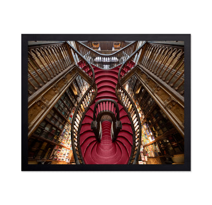 Porto Livraria Lello Spiral Staircase