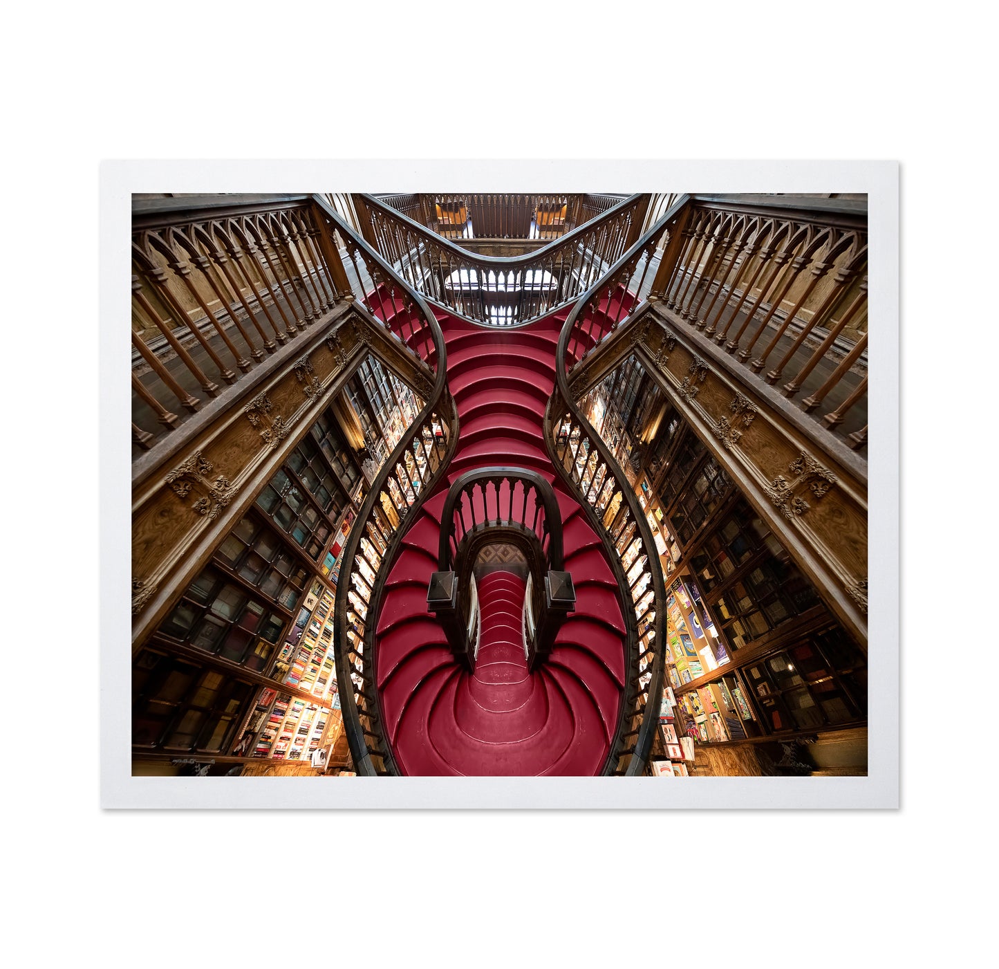 Porto Livraria Lello Spiral Staircase