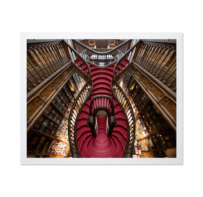 Porto Livraria Lello Spiral Staircase