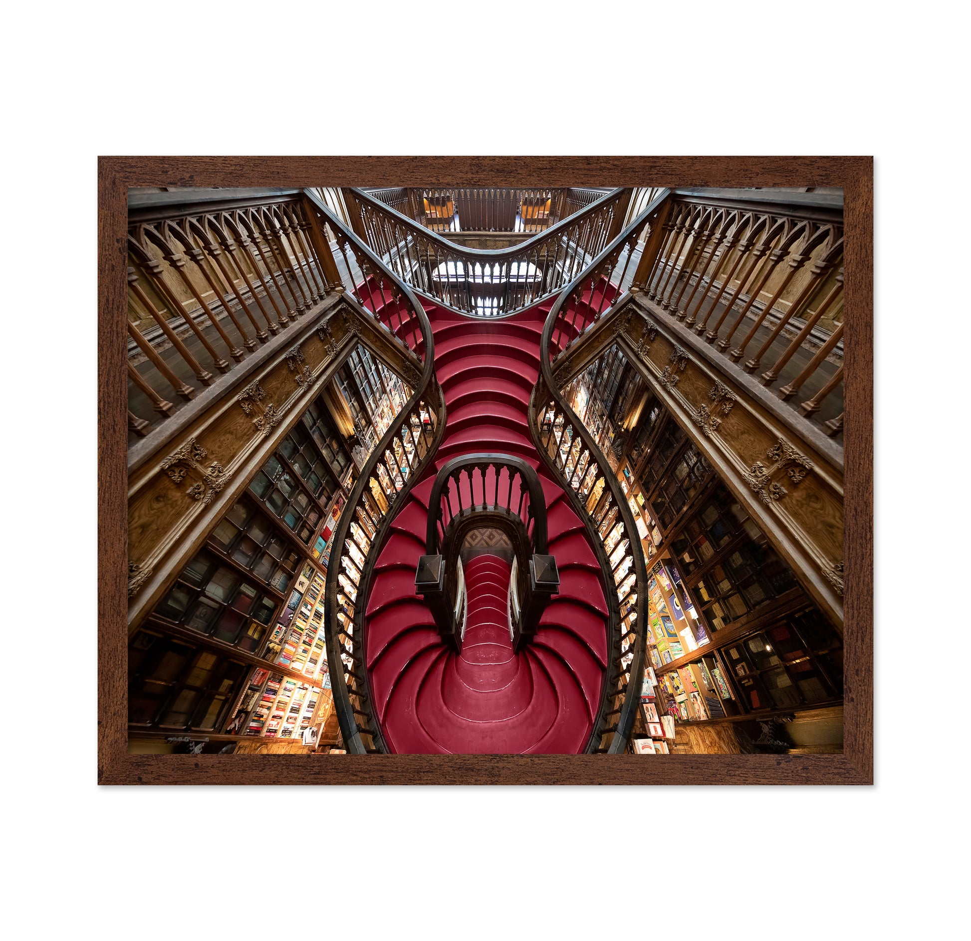 Porto Livraria Lello Spiral Staircase