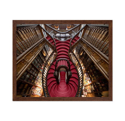 Porto Livraria Lello Spiral Staircase