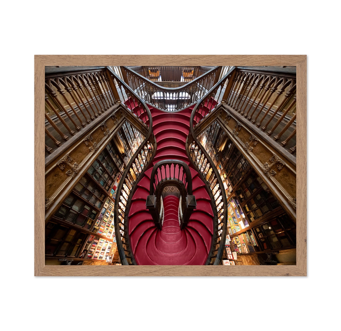 Porto Livraria Lello Spiral Staircase