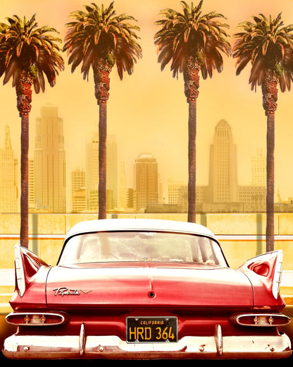 Plymouth Savoy with Palms