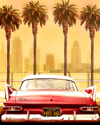 Plymouth Savoy with Palms