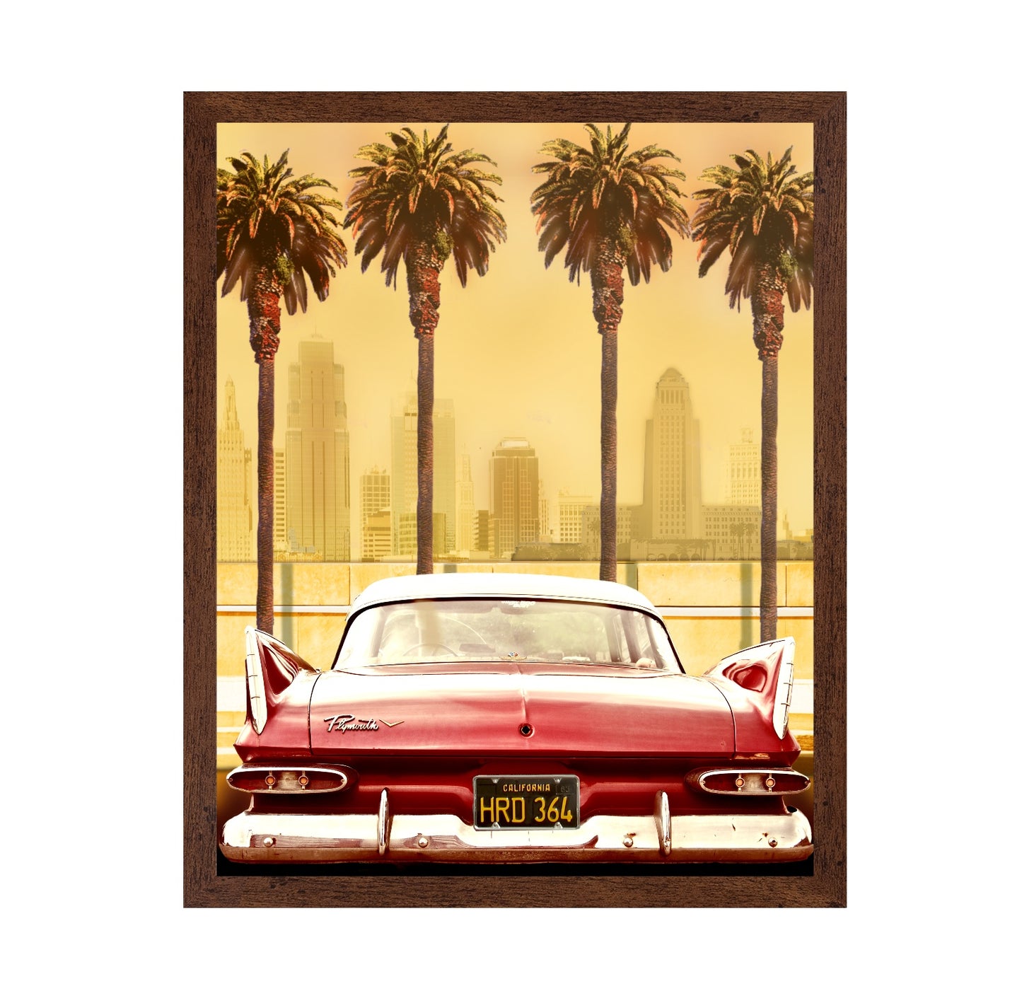 Plymouth Savoy with Palms