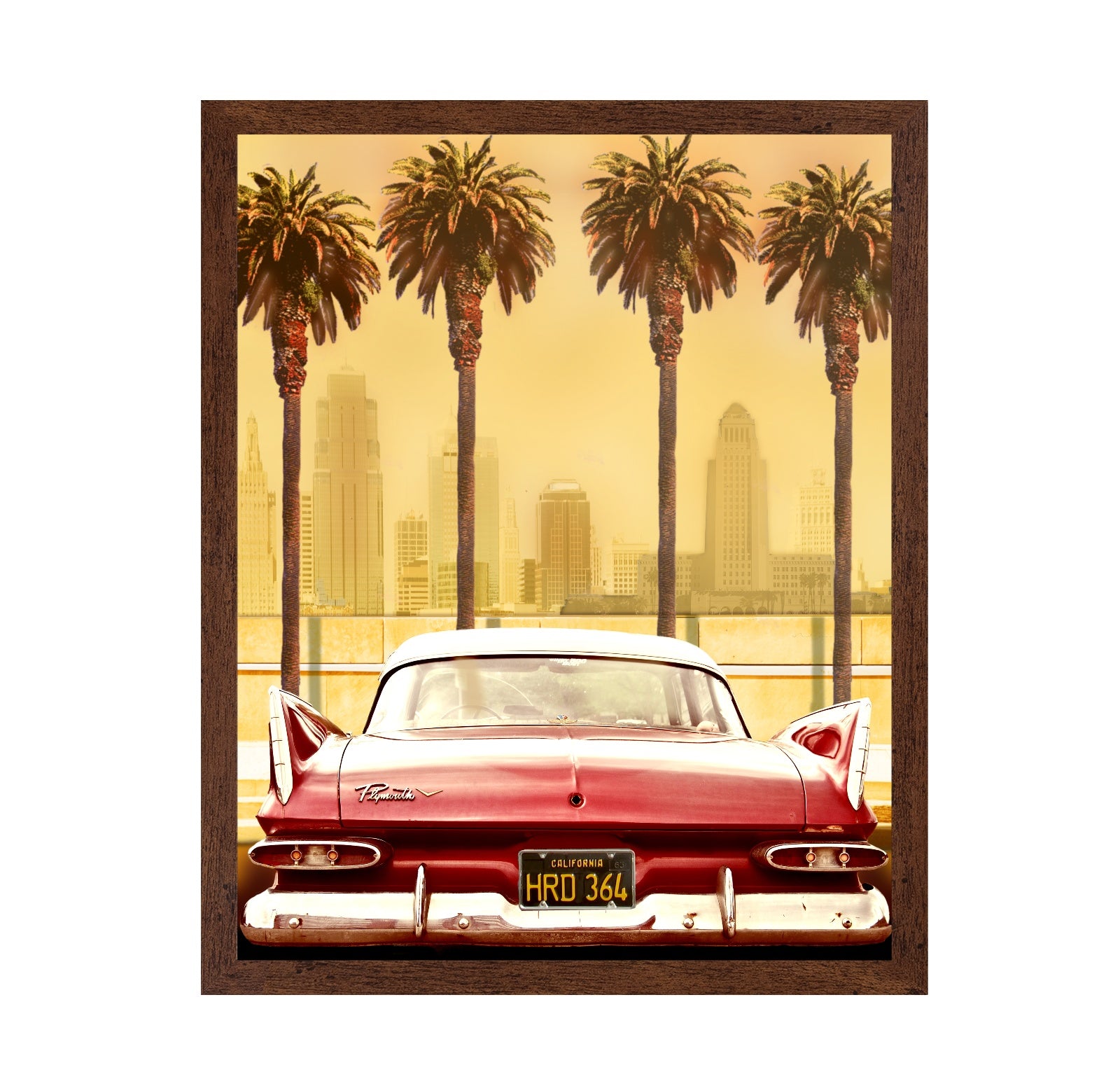 Plymouth Savoy with Palms