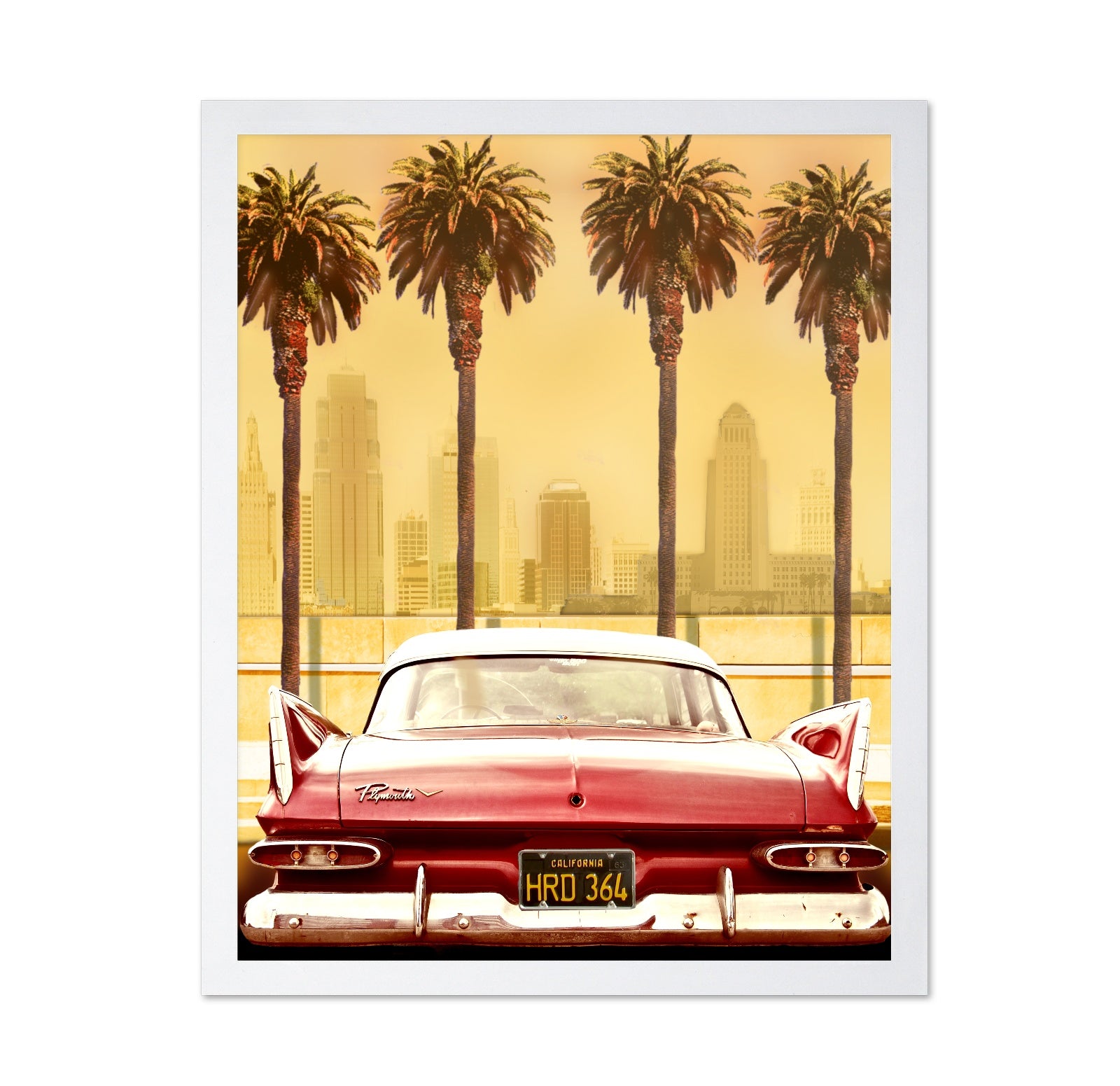 Plymouth Savoy with Palms