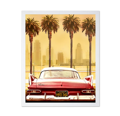Plymouth Savoy with Palms