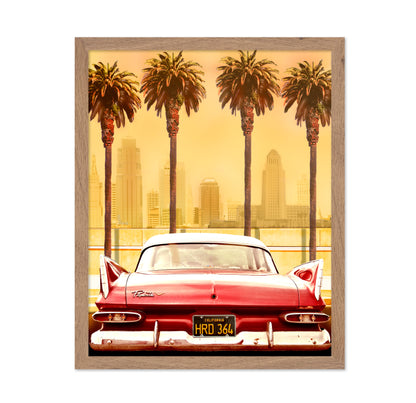 Plymouth Savoy with Palms