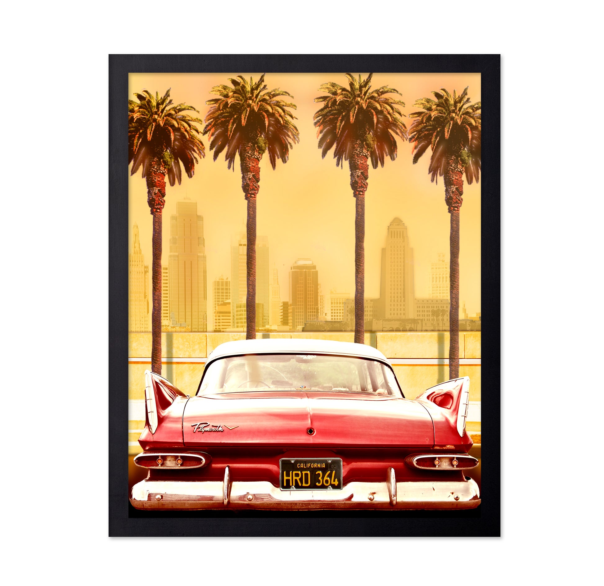 Plymouth Savoy with Palms