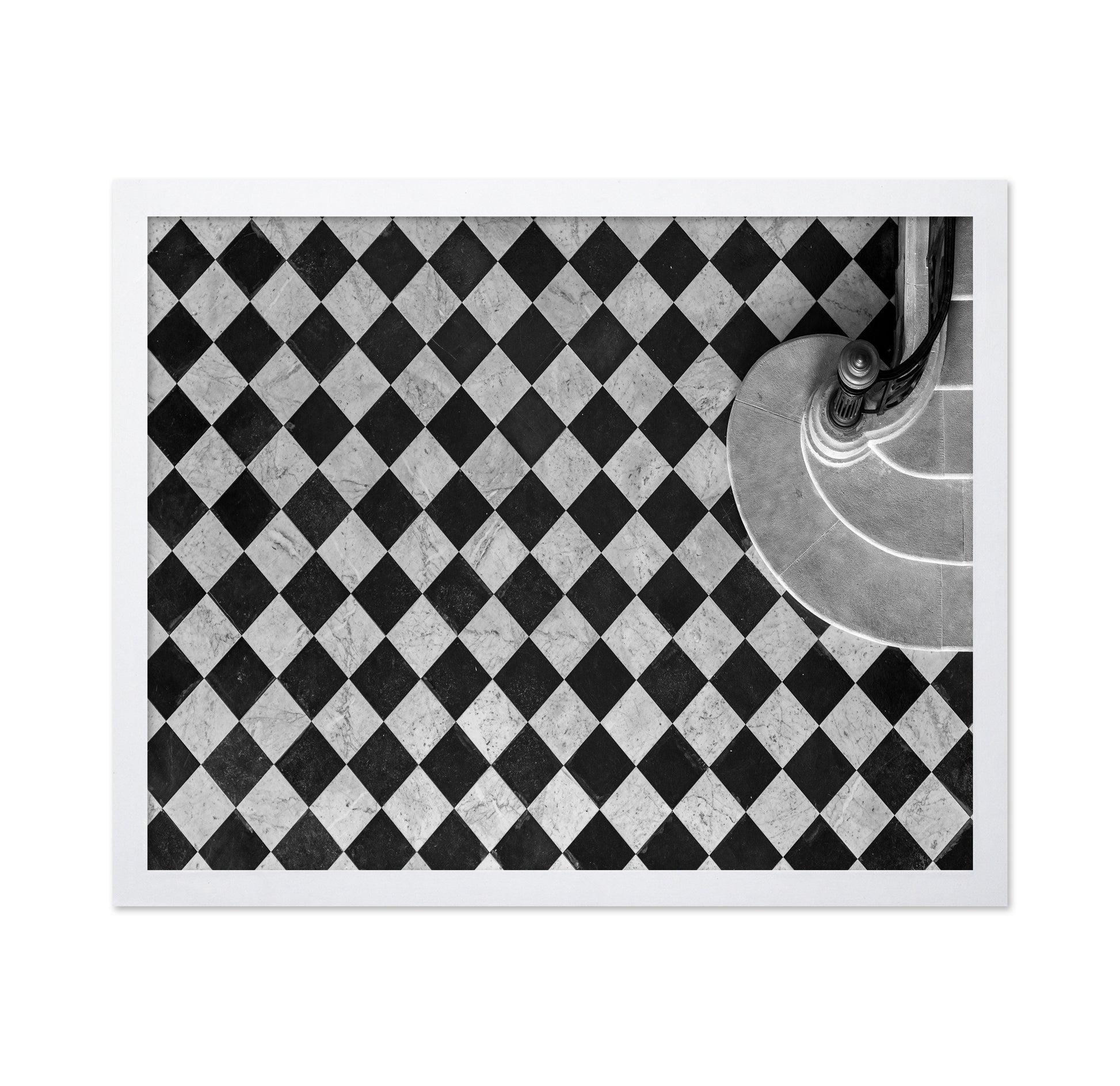 Chessboard staircase