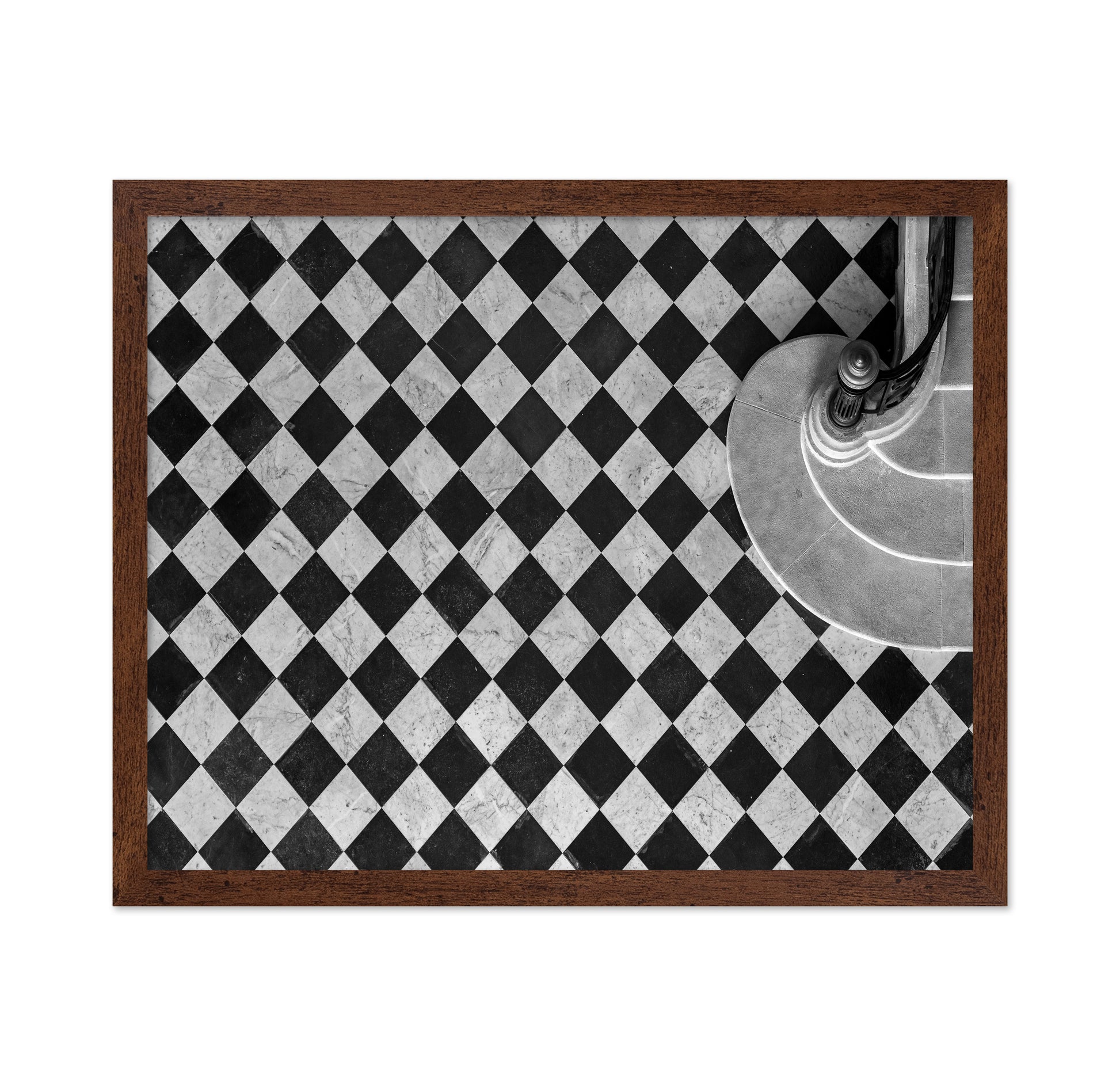 Chessboard staircase