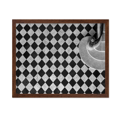 Chessboard staircase
