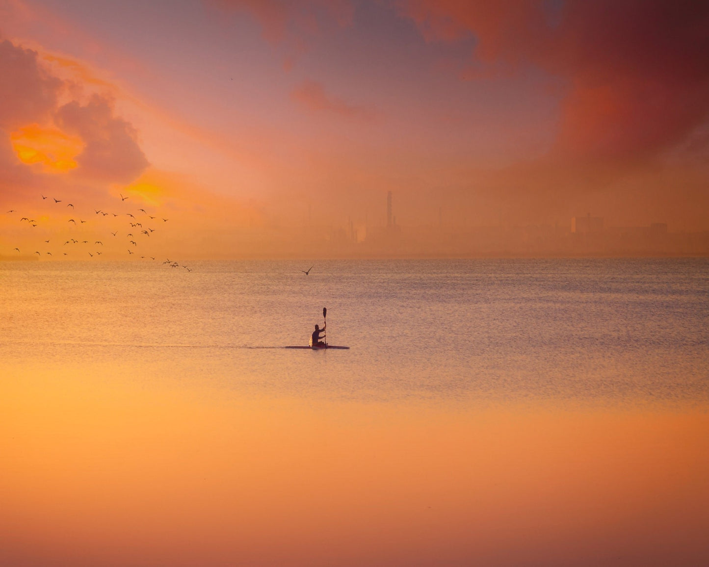 Albufera Kayaking At Sunset