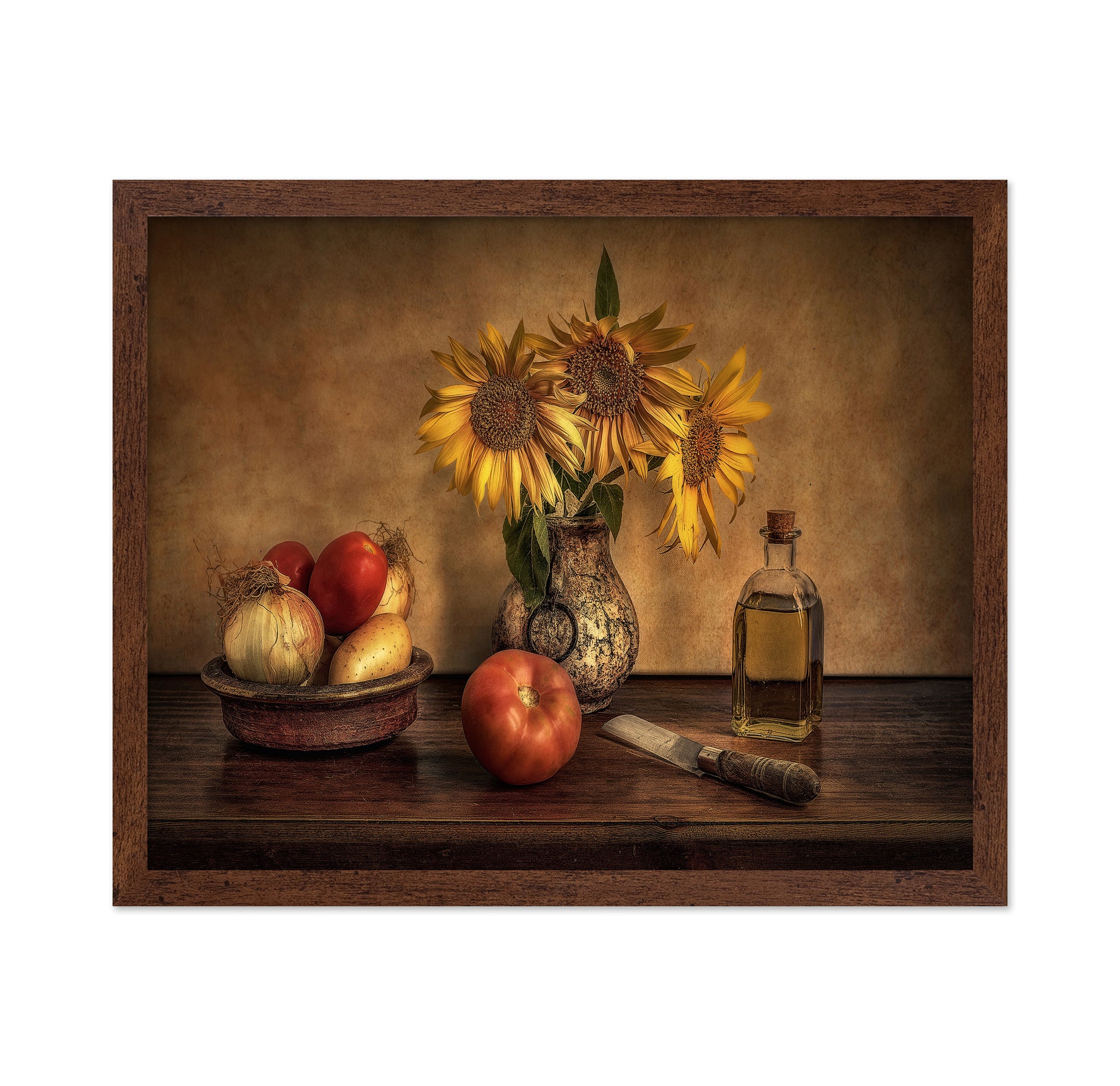Sunflowers in the Kitchen