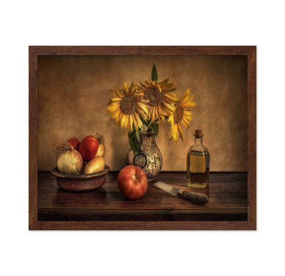 Sunflowers in the Kitchen