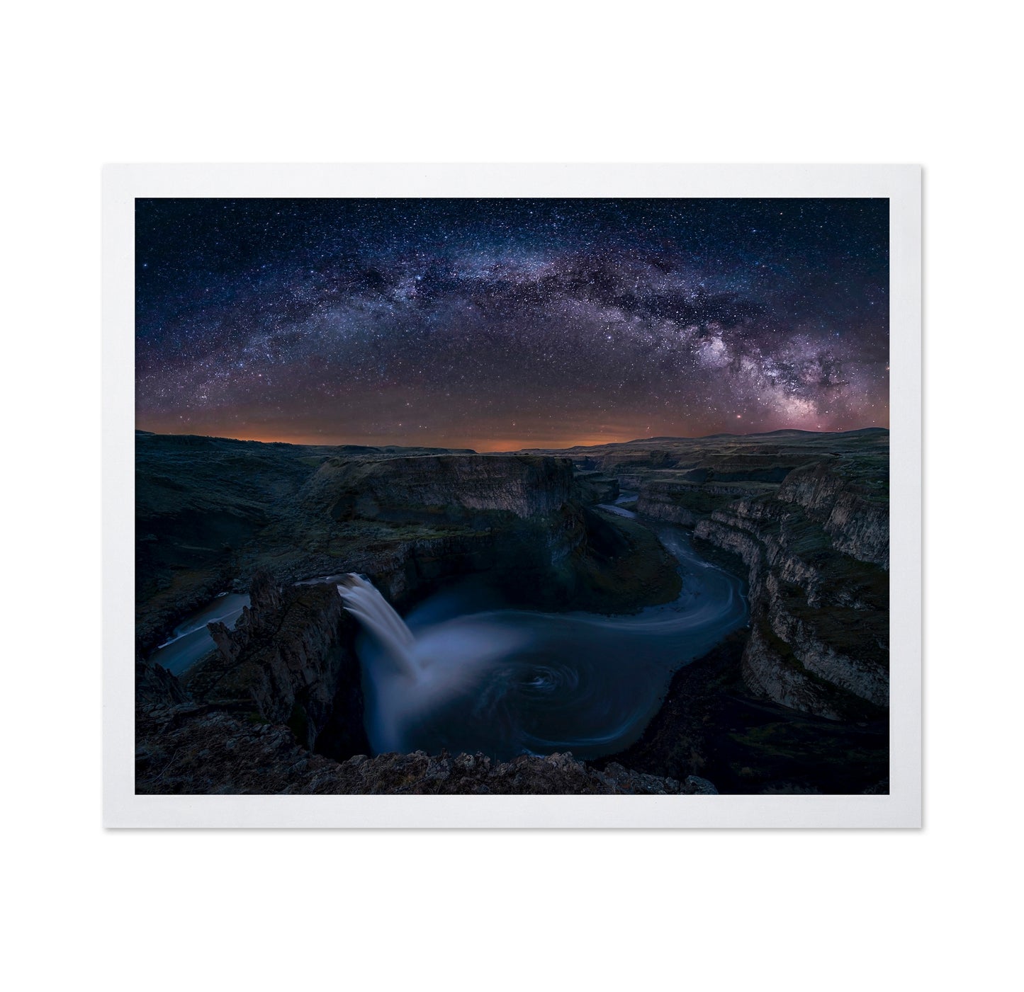 Starry Night Over Palouse Falls