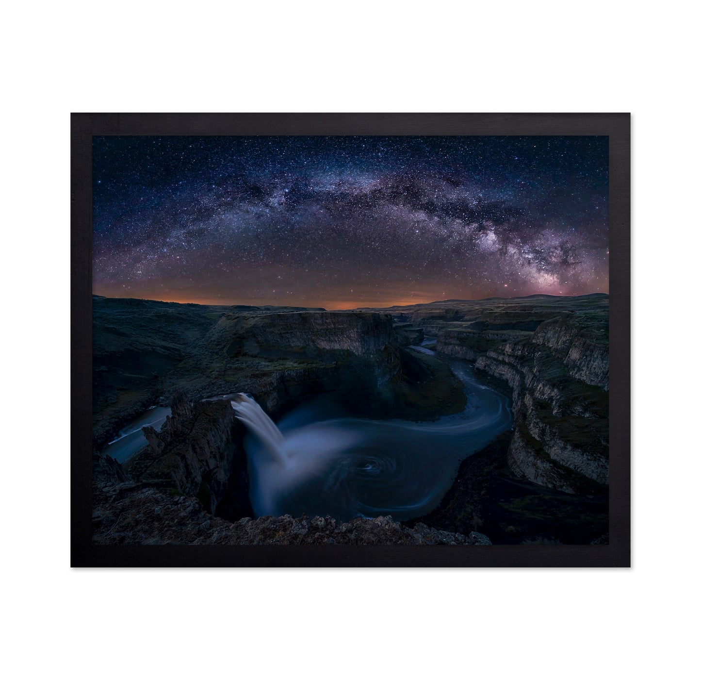 Starry Night Over Palouse Falls
