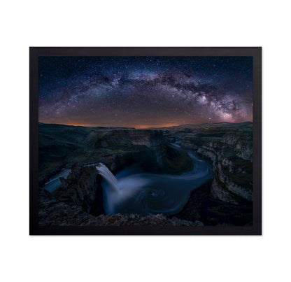 Starry Night Over Palouse Falls
