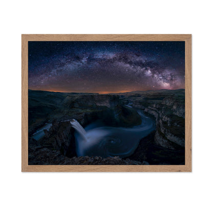 Starry Night Over Palouse Falls