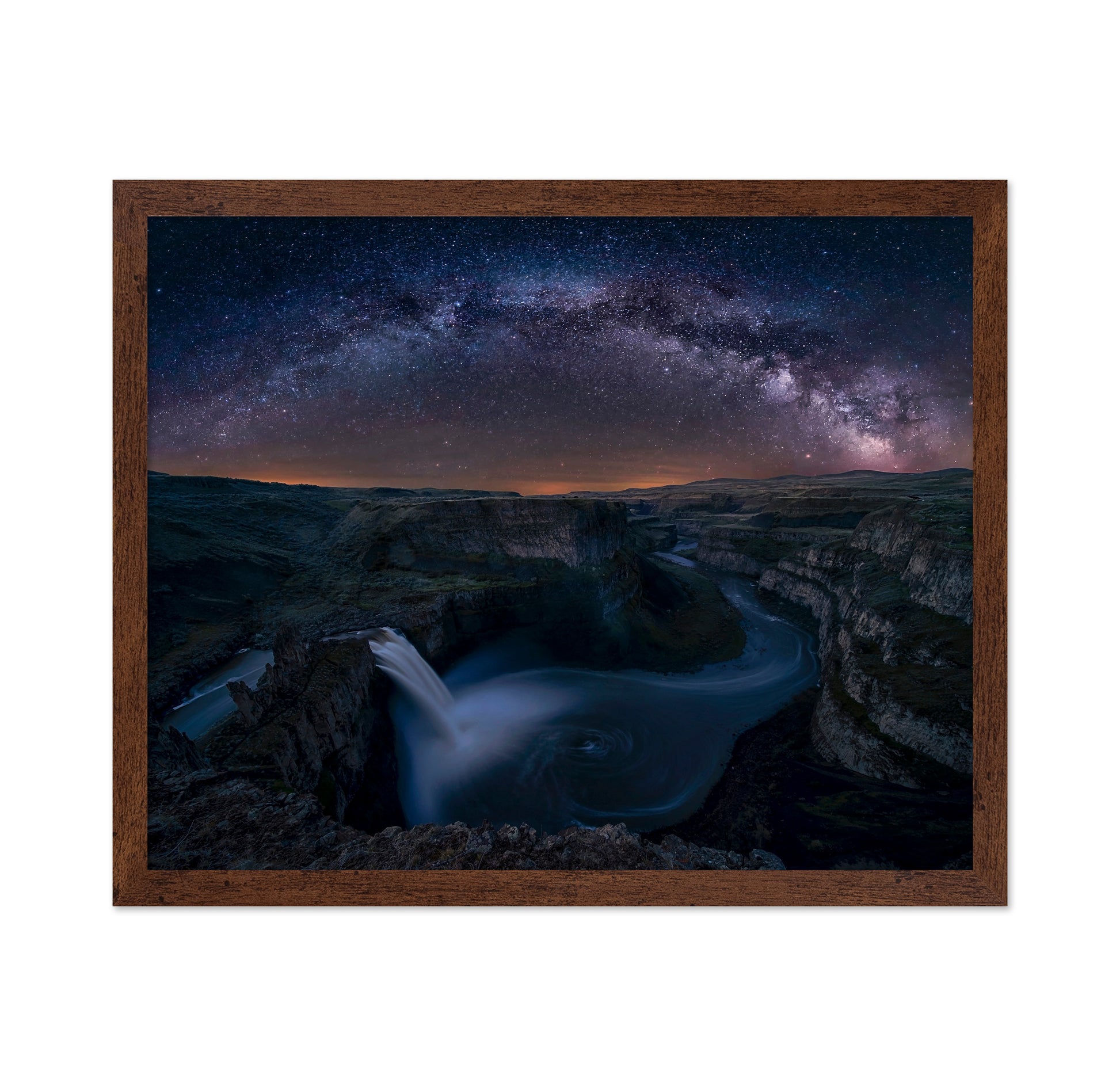 Starry Night Over Palouse Falls