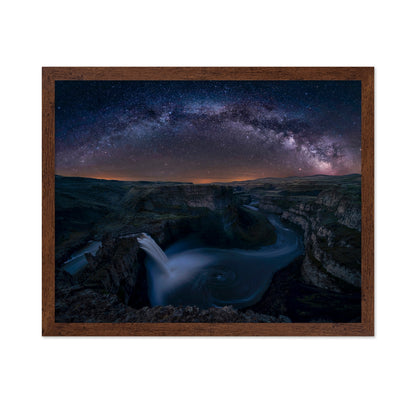 Starry Night Over Palouse Falls