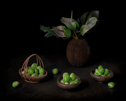 Still Life With Brussel Sprouts