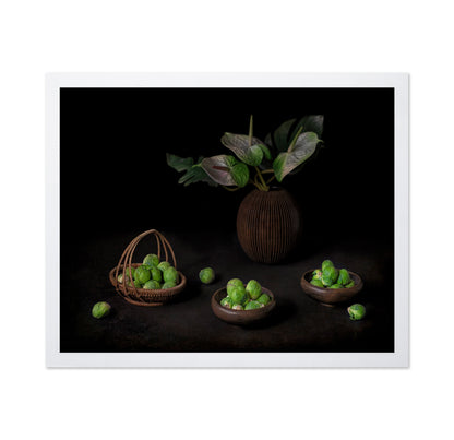 Still Life With Brussel Sprouts