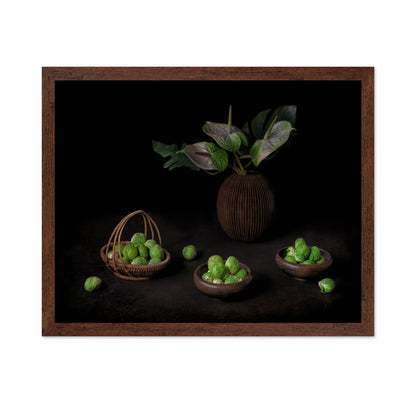 Still Life With Brussel Sprouts