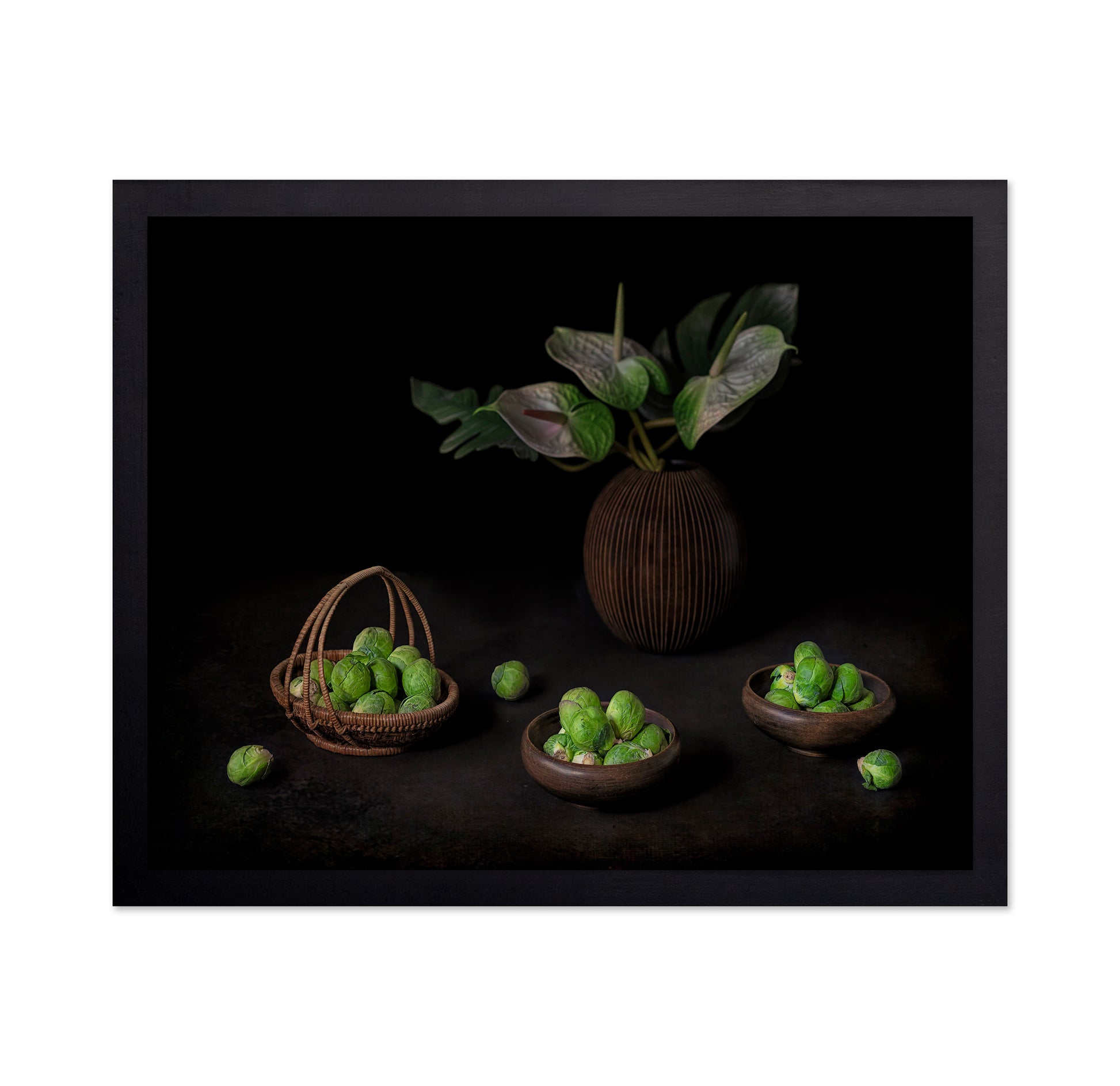 Still Life With Brussel Sprouts