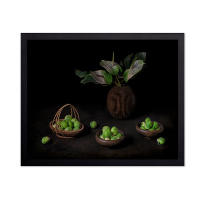 Still Life With Brussel Sprouts