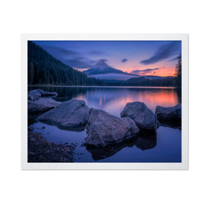 Twilight at Trillium Lake