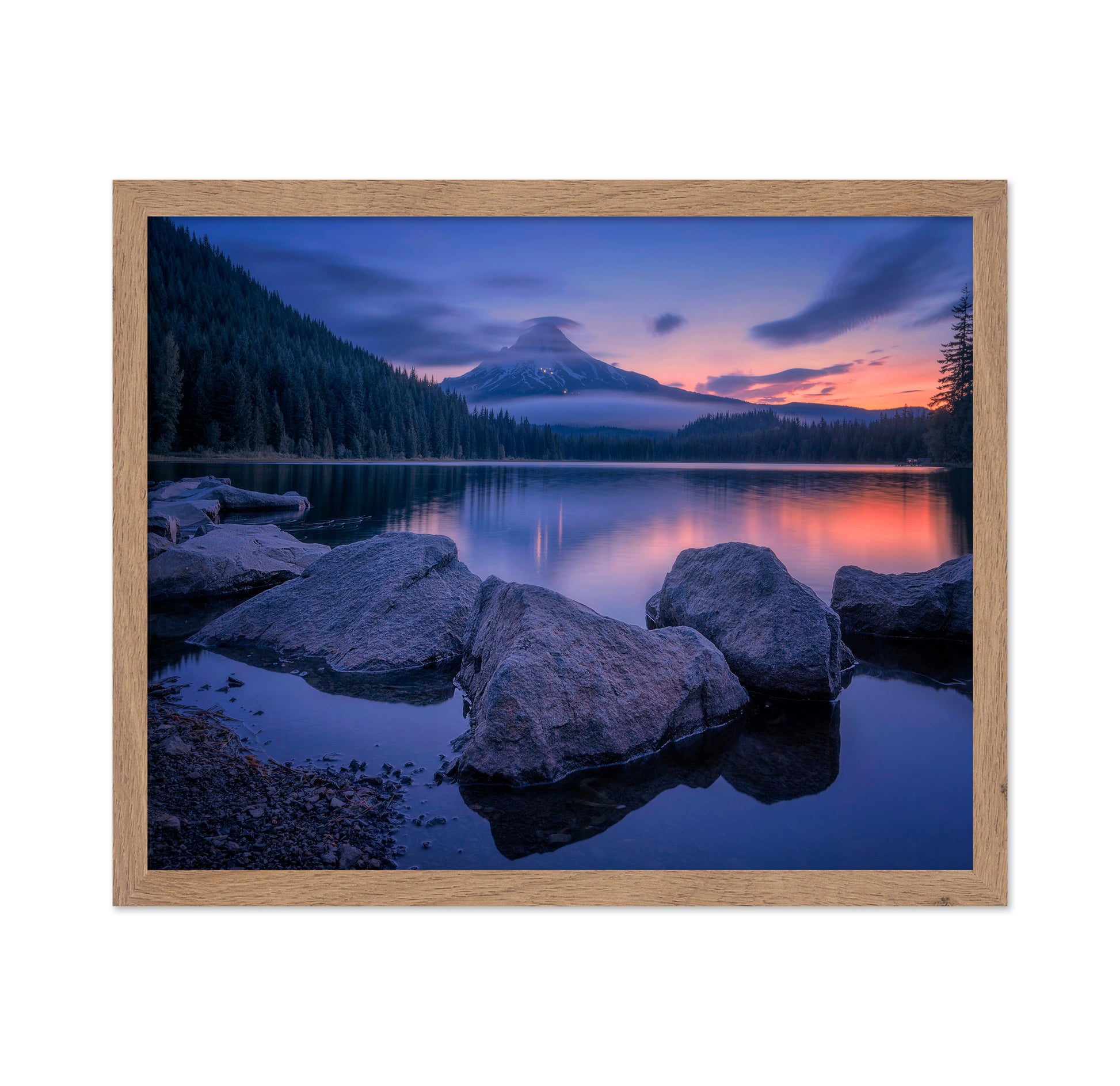 Twilight at Trillium Lake