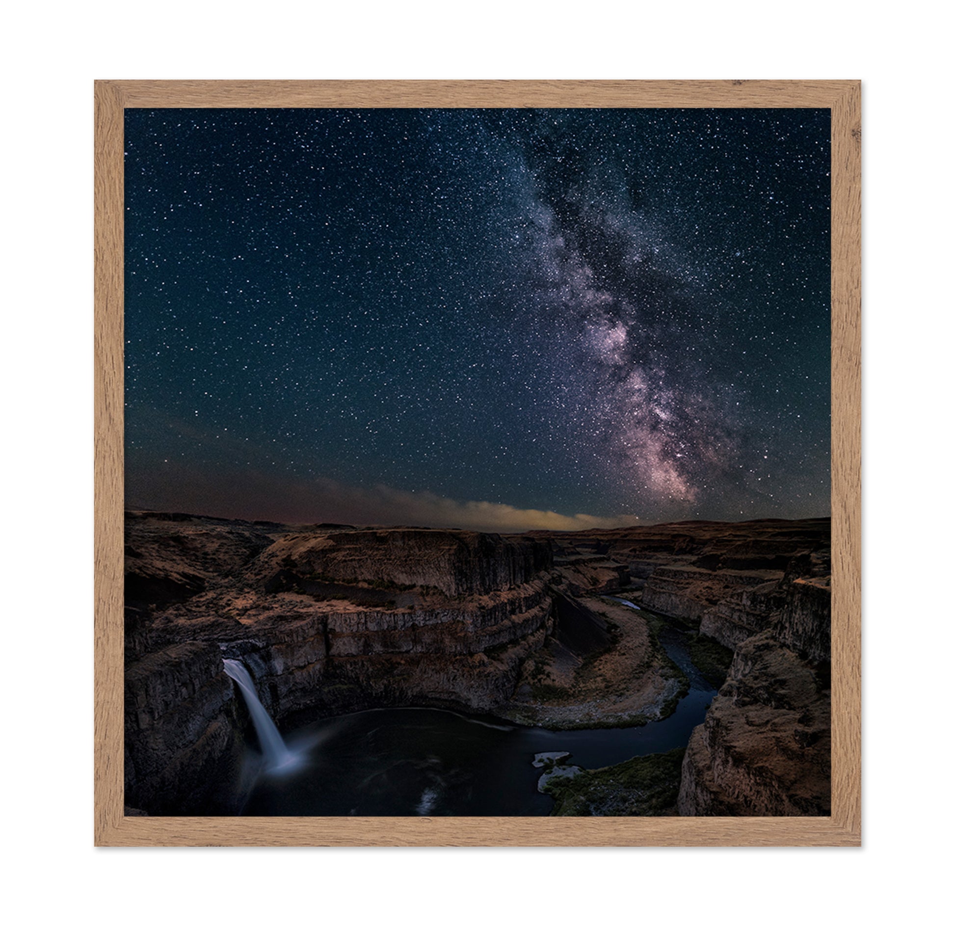 Milky Way Over Palouse Falls