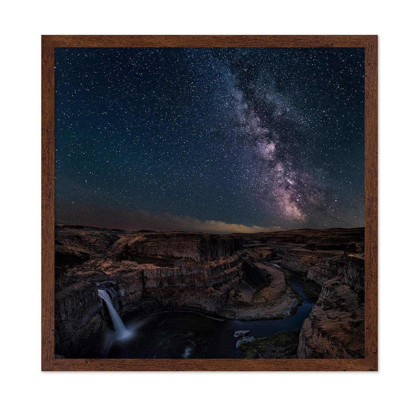 Milky Way Over Palouse Falls
