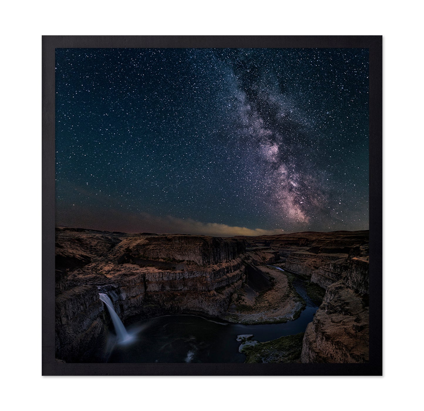 Milky Way Over Palouse Falls