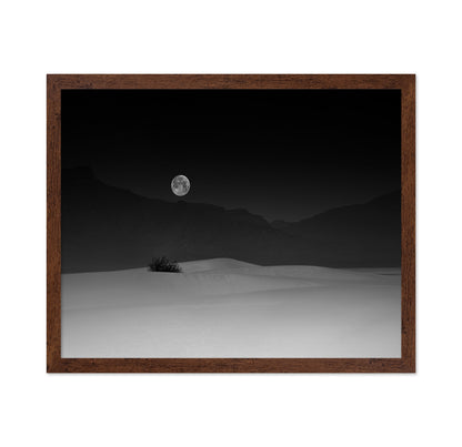 Full Moon Over White Sands