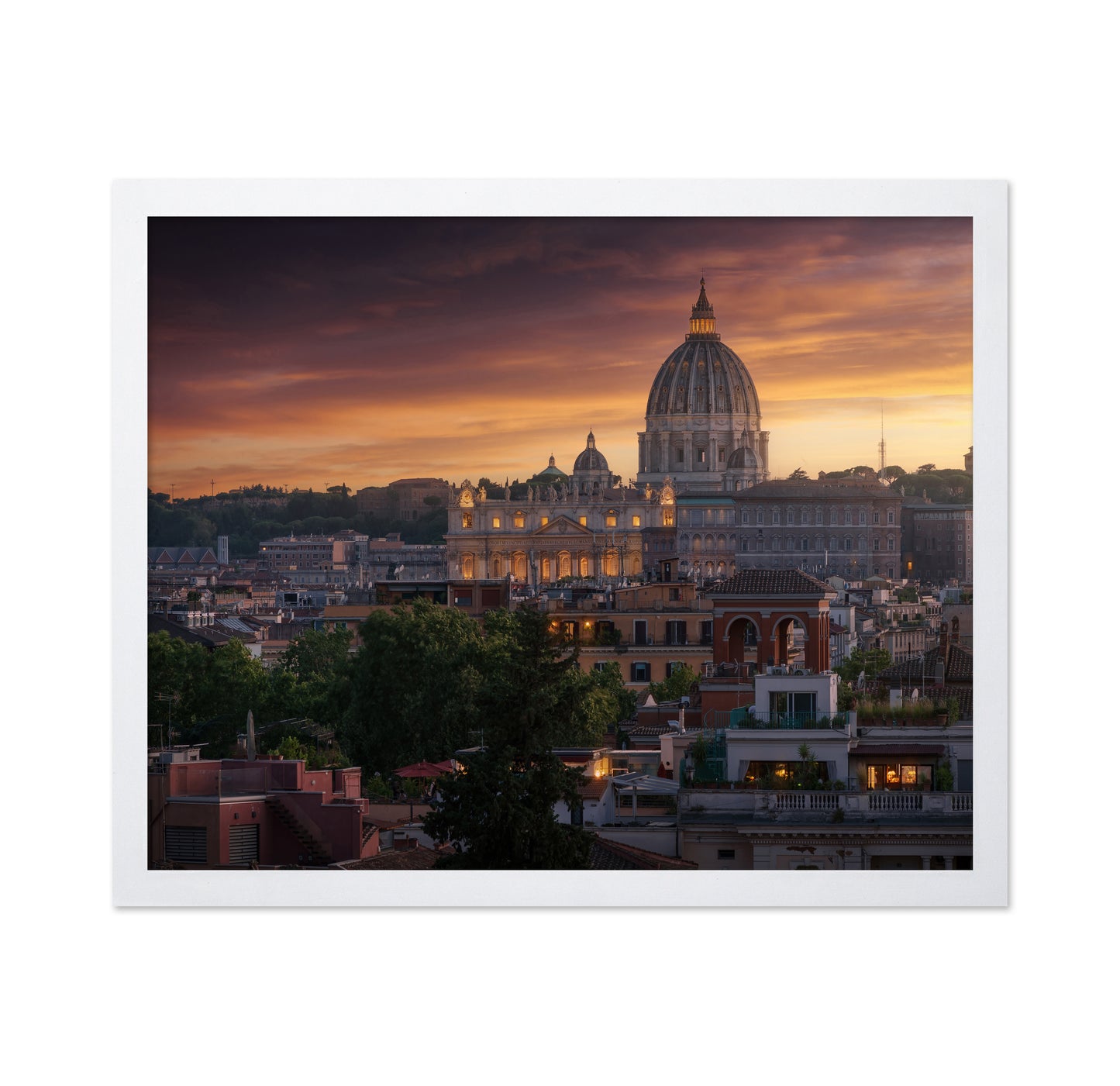 Vatican Sunset