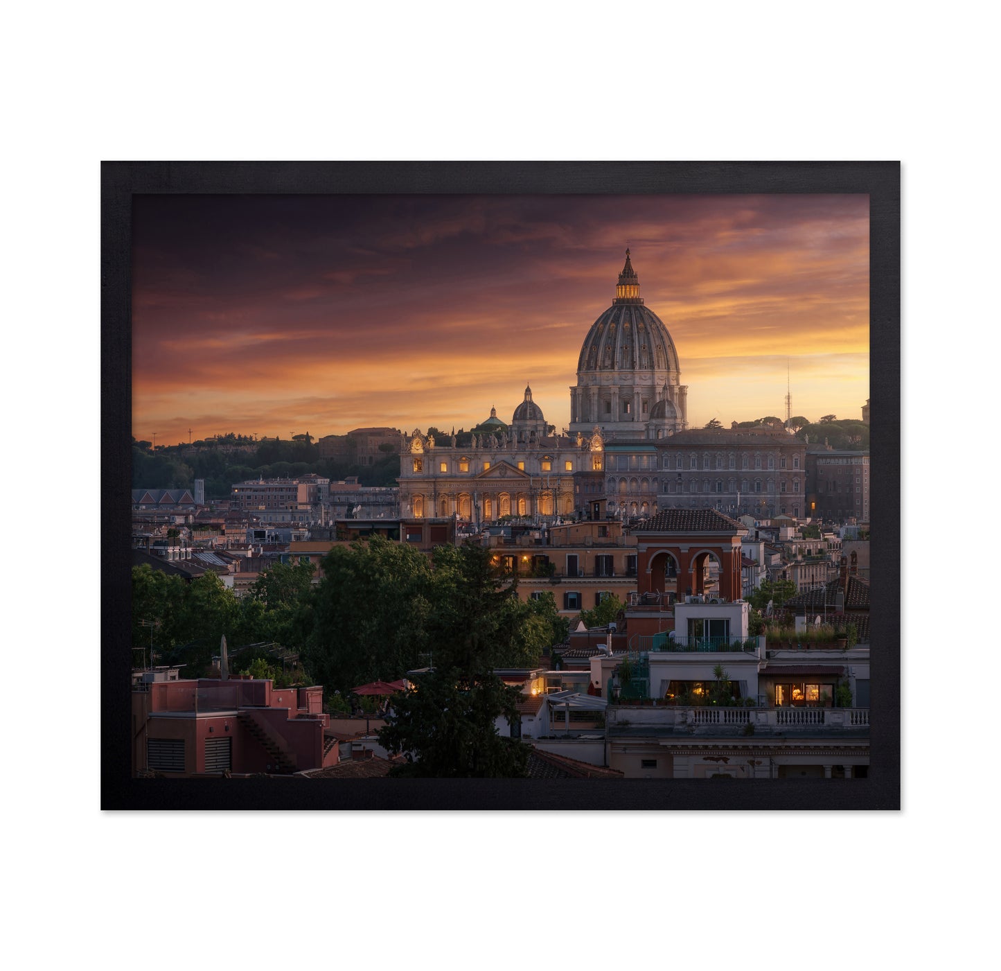 Vatican Sunset