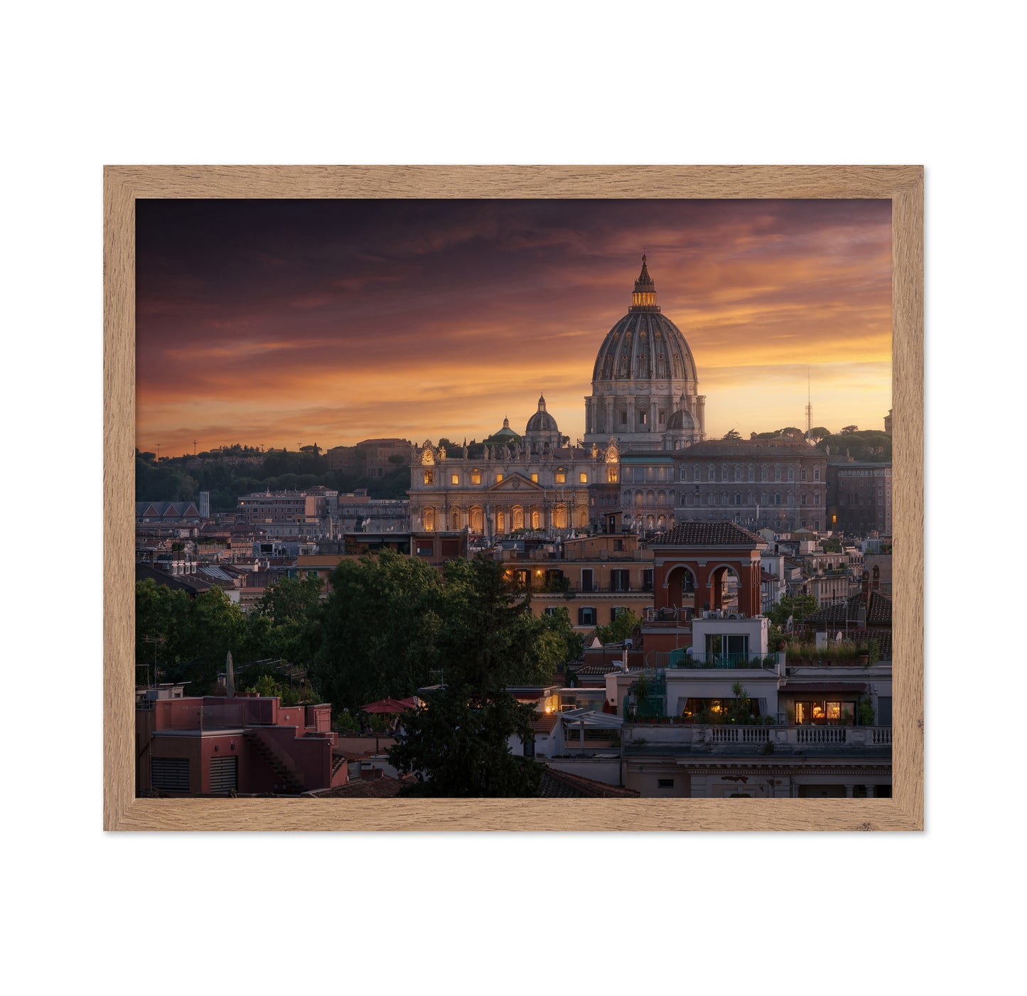 Vatican Sunset