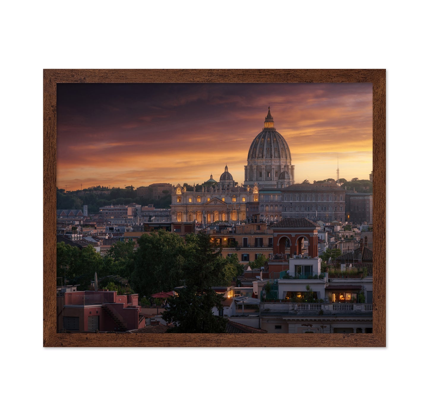 Vatican Sunset